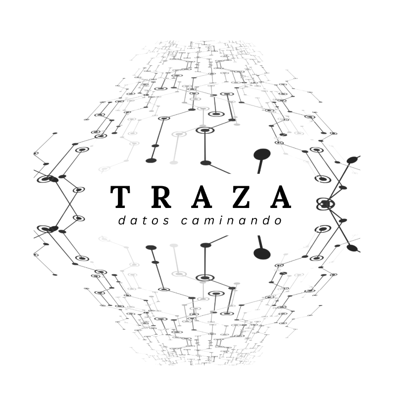 Traza datos caminando